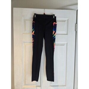 Victoria's Secret Pink Active High Waist Mesh Rainbow Leggings Size XS